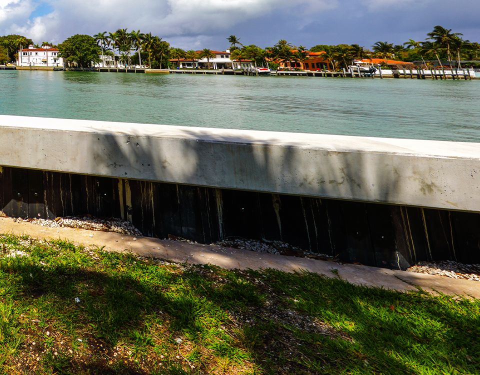 elevated seawall